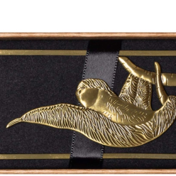 EZERTE Cute Metal Sloth Bookmark - - Picture 3 of 3